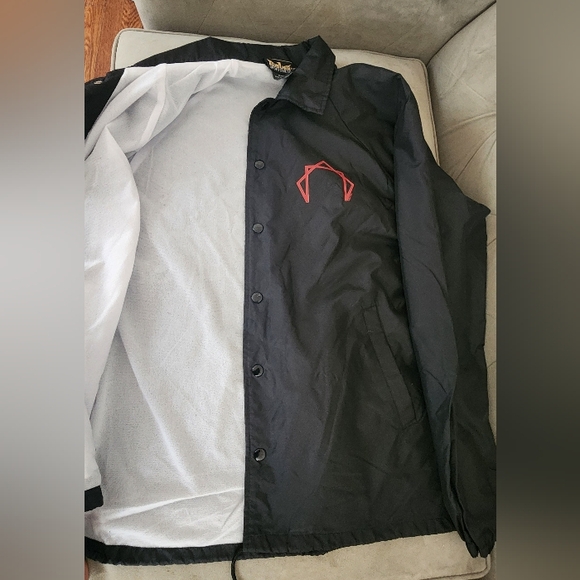 Tool Band 2002 'TOOL ARMY' Member Windbreaker Lined Jacket Sz: L -NEW! RARE! - Picture 3 of 13